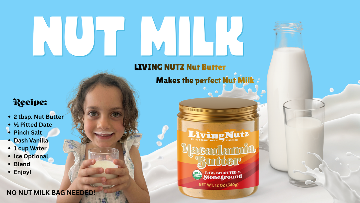 Organic Sprouted Macadamia Butter