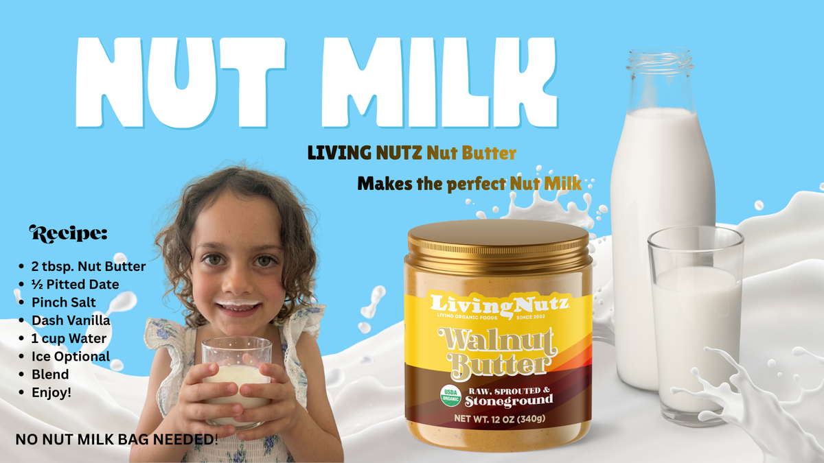 Organic Sprouted Walnut Butter