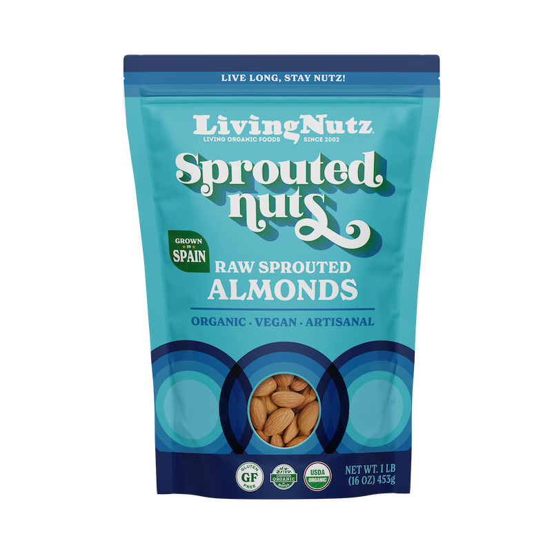 Organic Sprouted Almonds - Spanish (FLAVORFUL)