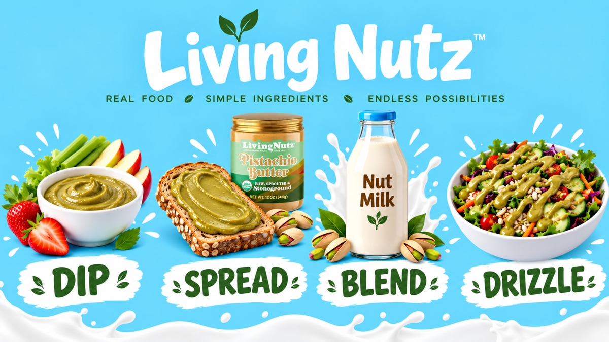Organic Sprouted Pistachio Butter