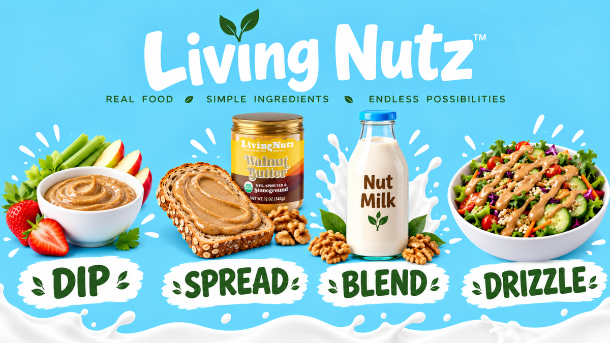 Organic Sprouted Walnut Butter