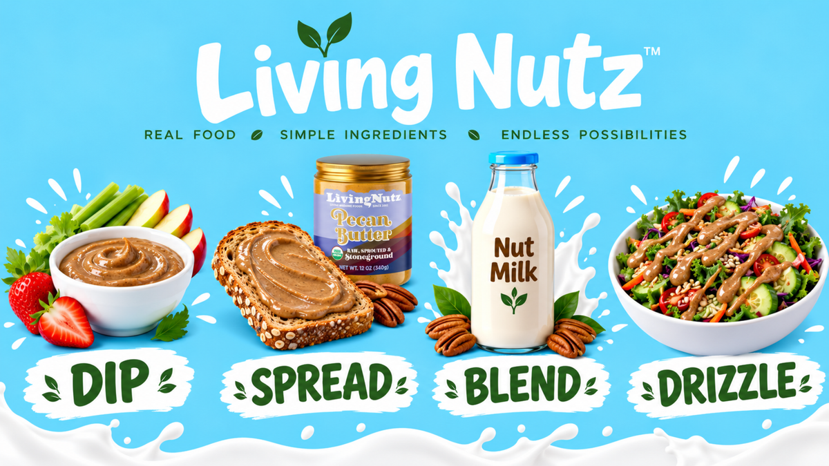 Organic Sprouted Pecan Butter
