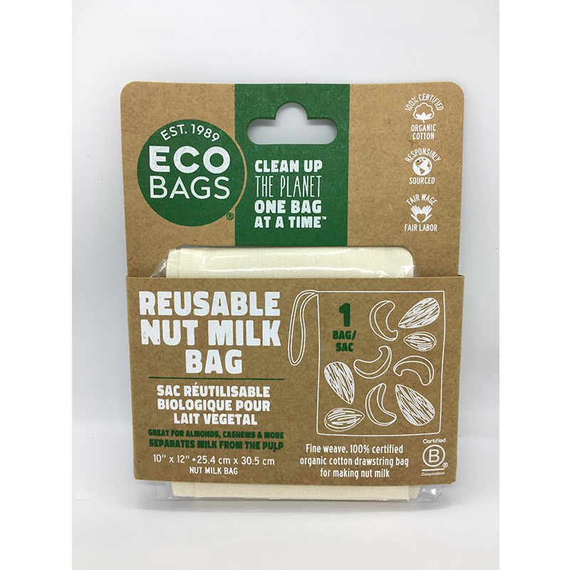 Organic Reusable Nut Milk Bag