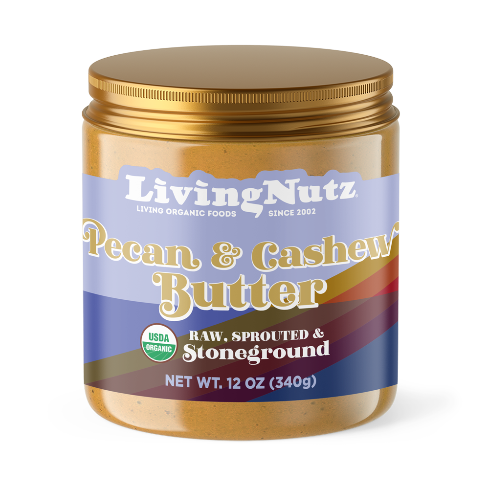 ORGANIC SPROUTED PECAN &amp; CASHEW BUTTER