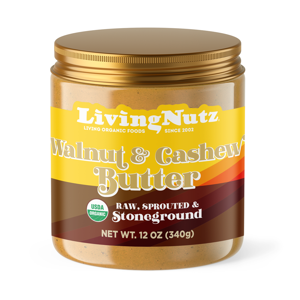 ORGANIC SPROUTED WALNUT &amp; CASHEW BUTTER