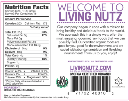 raw nuts, macadamia organic nuts online