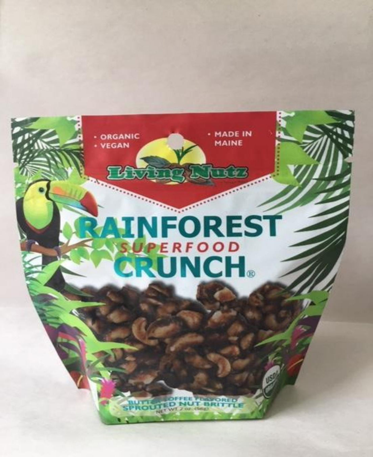 Organic RainForest Crunch Nut Brittle