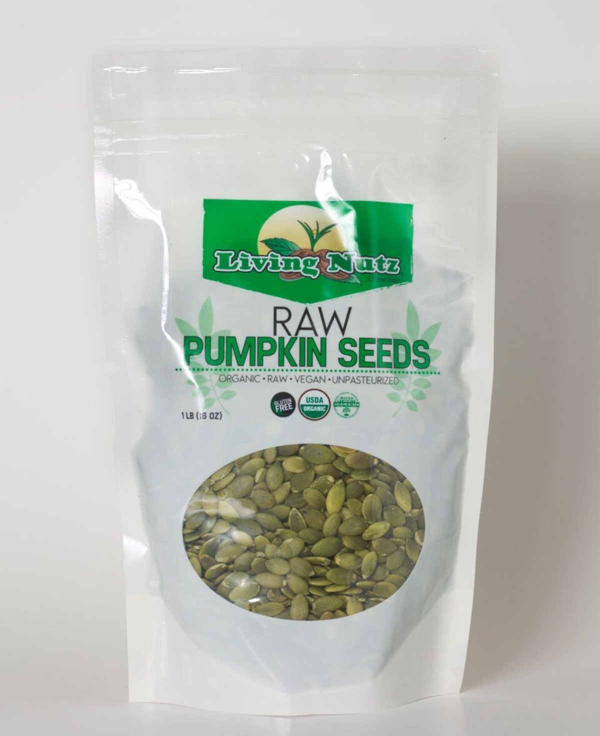 Raw organic pumpkin seeds for healthy benefits
